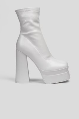 Botín Mujer Blanco Dominique Apóstol