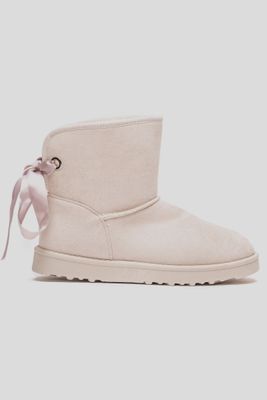 Botín Mujer Crema Guss Chancleta