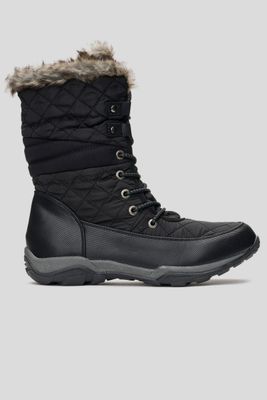 Bota Mujer Negro Ashima Chancleta