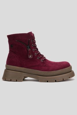 Botín Urbano Mujer Burdeo Lidiya Chinitown