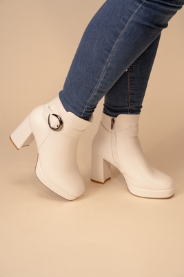 Imagen 2 del producto Botín Mujer Blanco Drissia Chinitown