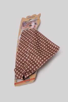 Collar de Gato con Bandana Café con Estrellas Chinitown