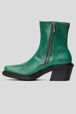 Imagen 2 del producto Botín Cuero Hela Verde Landazuri