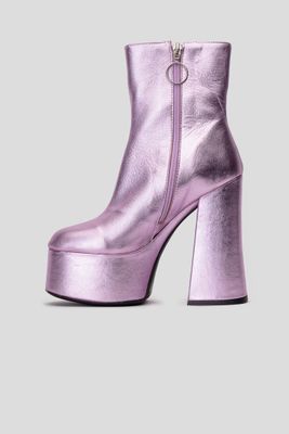 Imagen 2 del producto Taco Cuero Mesalina Rosada Landazuri