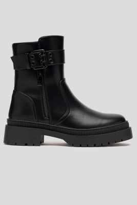 Botín Mujer Negro Praga Carbin