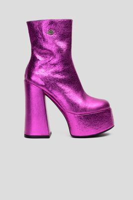 Imagen 1 del producto Taco Mesalina BI Lila Cuero Landazuri