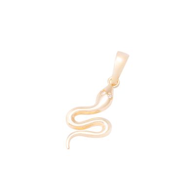 Colgante de Oro de 18kt Serpiente