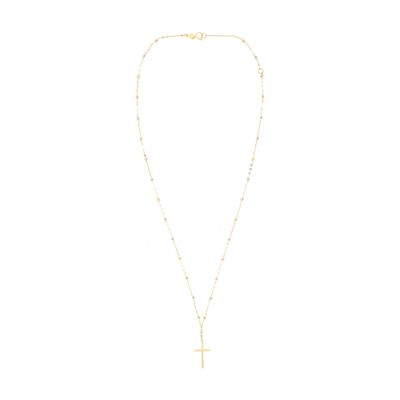 Collar de Oro 18kt Rosario Bicolor 2000