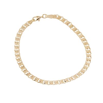 Pulsera de Oro 18kt Corazones Unidos