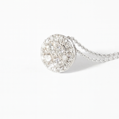 Imagen 2 del producto Collar de Oro Blanco 18kt Diamantes 23 Pts - By Danielle Costantini