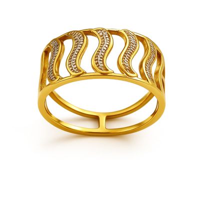 Imagen 2 del producto Anillo Oro 18kt Bitono
