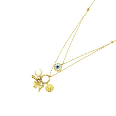 Imagen 2 del producto Collar Oro Amarillo 18kt Guardianes de Oro