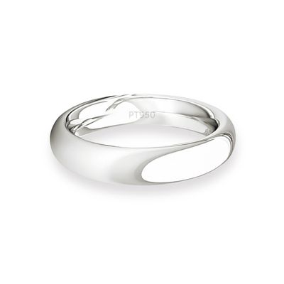 Imagen 2 del producto Argolla Matrimonio de Platino Inglés Garda Ergofit de 3,5mm