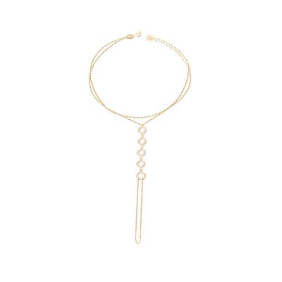 Pulsera Plata Esterlina 925 Cinco Círculos Revestido