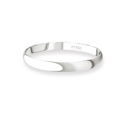 Imagen 2 del producto Argolla Matrimonio Ilusión de Platino Inglés Verona de 2,0mm