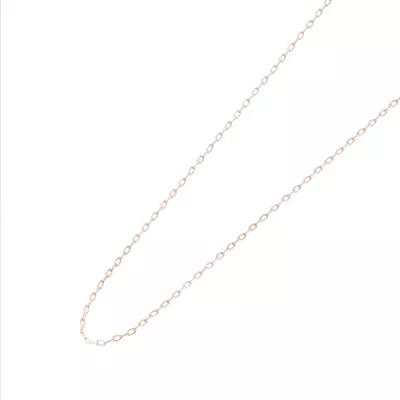 Imagen 1 del producto Cadena Oro Rosa 18kt Limada