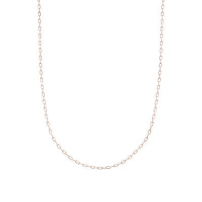 Imagen 2 del producto Cadena Oro Rosa 18kt Limada