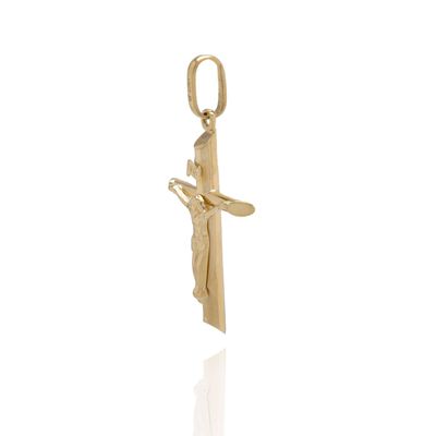 Imagen 2 del producto Colgante de Oro 18kt Cruz Cristo