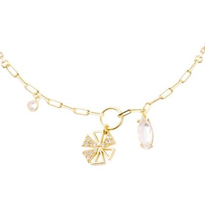 Imagen 2 del producto Pulsera Plata Esterlina 925 Ajustable Circonita Revestido