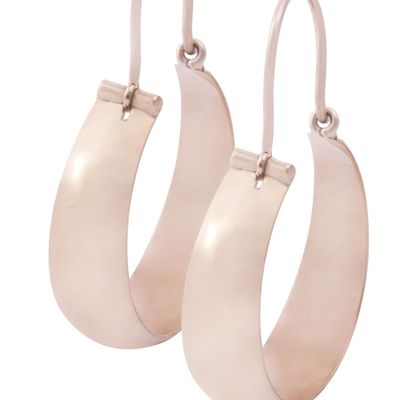 Imagen 2 del producto Aros Oro Miel 18kt Bote 20mm