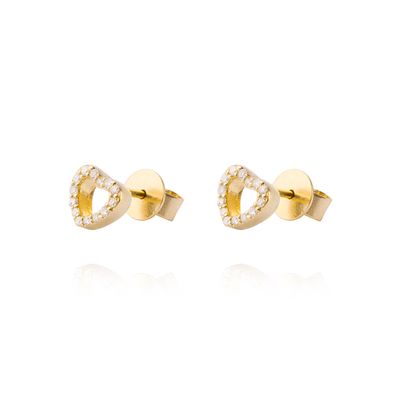 Imagen 1 del producto Aros de Oro 18kt con Diamantes 14pts total SI/H Oro Amarillo