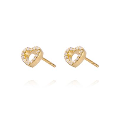 Imagen 2 del producto Aros de Oro 18kt con Diamantes 14pts total SI/H Oro Amarillo