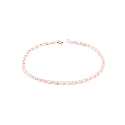 Pulsera Oro Miel 18Kt Modelo Jaula