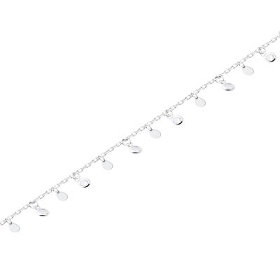 Pulsera de Plata Esterlina 925 Gotas Circonita