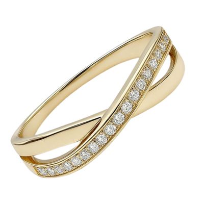 Imagen 2 del producto Anillo Oro Amarillo 18kt Infinito Circonita