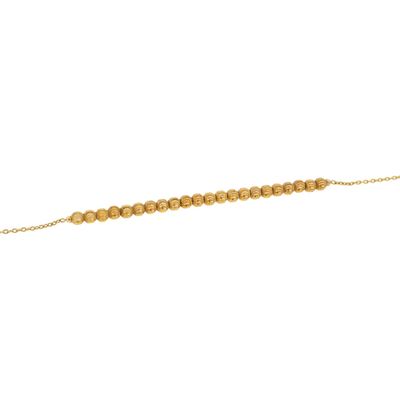Imagen 2 del producto Pulsera de Oro 18kt Bolitas Unidas