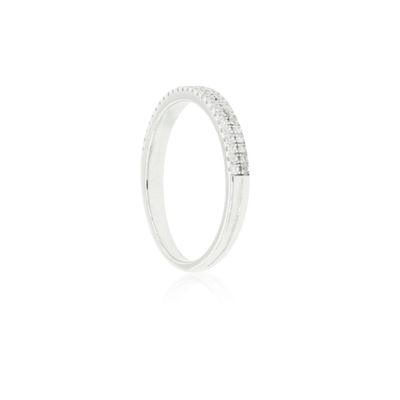 Imagen 2 del producto Anillo de Plata Esterlina 925 Cintillo Doble