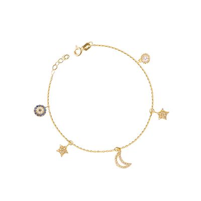 Imagen 1 del producto Pulseras de Oro 18kt Modelo Chiches