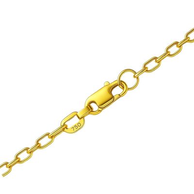 Imagen 2 del producto Cadena Oro Amarillo 18kt Limada 60CM