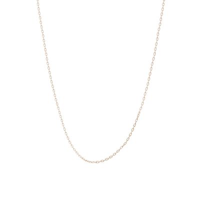 Imagen 2 del producto Cadena en Oro Miel 18kt Limada