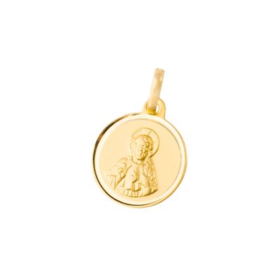 Colgante de Oro 18kt Sagrado Corazon 14mm
