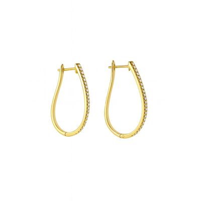 Imagen 2 del producto Aros Oro 18kt Diamantes 34 Puntos | Danielle Costantini