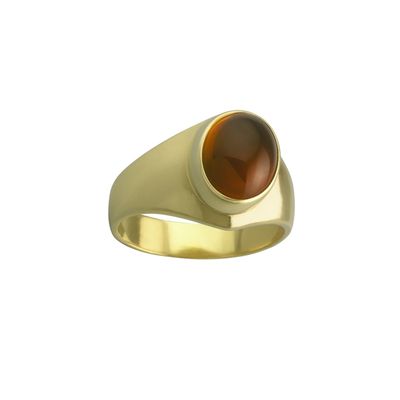 Imagen 2 del producto Anillo Oro 18kt Sello Oval Clásico