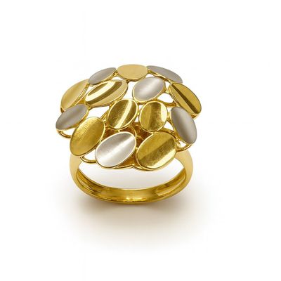 Imagen 2 del producto Anillo Oro Amarillo 18kt Mosaico