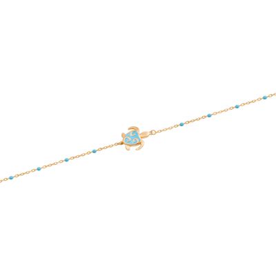 Imagen 2 del producto Pulsera de Oro 18kt Tortuga Celestial