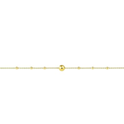 Imagen 2 del producto Pulsera Oro Amarillo 18kt Bolitas