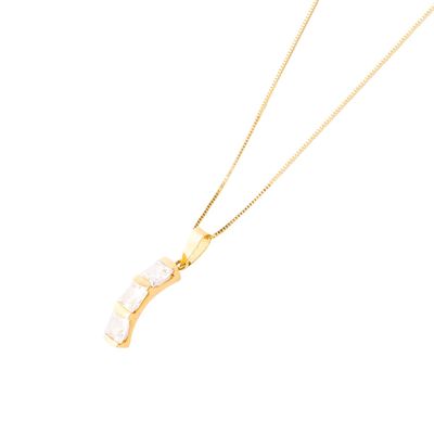 Imagen 2 del producto Colgante de Oro 18kt Circon AUA