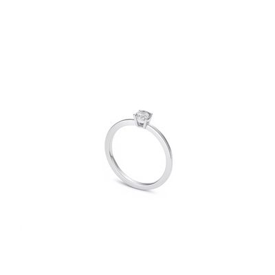 Imagen 2 del producto Anillo Oro Blanco 18kt Diamantes 3 Pts