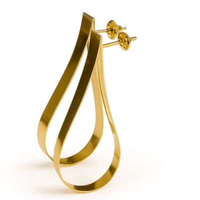 Imagen 1 del producto Aros Oro 18kt  Colgante Liso