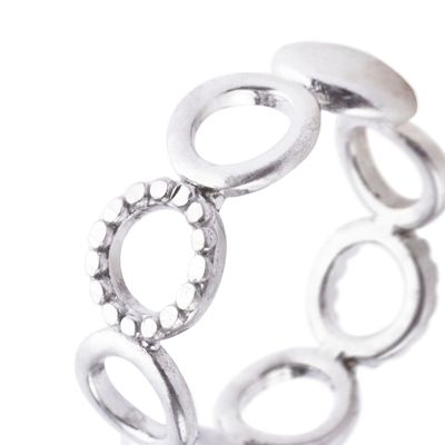 Imagen 2 del producto Anillo de Plata Esterlina 925 Circulo Ring