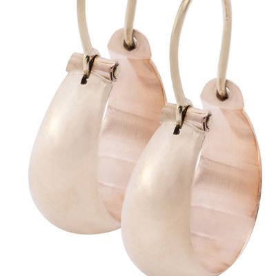 Imagen 2 del producto Aros Oro Miel 18kt Bote 13mm