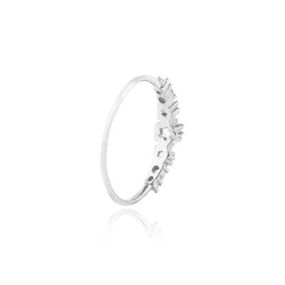 Imagen 2 del producto Anillo de Plata Esterlina 925 Estrellas Circon