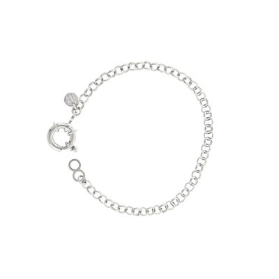 Pulsera de Plata Esterlina 925 Eslabones Pequeños