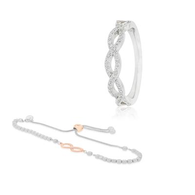 Conjunto Amor Infinito Plata Esterlina 925