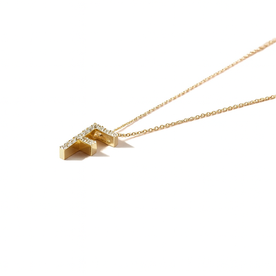 Collar de Oro 18kt con Diamantes 7 Pts Total - By Danielle Costantini