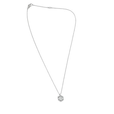 Imagen 2 del producto Collar Oro 18kt Diamantes Flor 36Pts Total